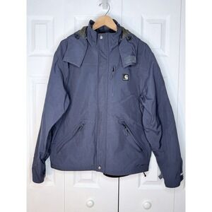 CARHARTT‎ J162BLS WATERPROOF BREATHABLE LINED HOODED JACKET MED REG